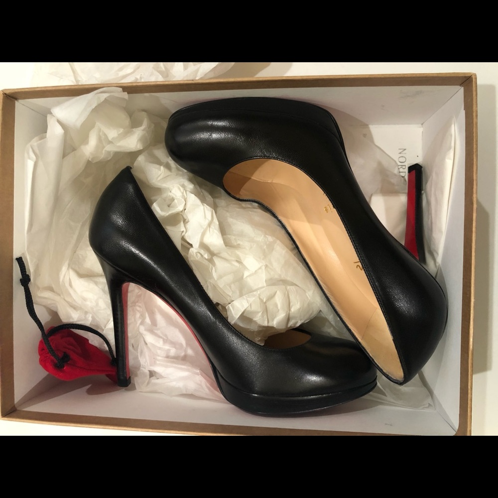 Christian Louboutin New Simple 120mm Black Pumps
